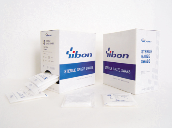 Sterile gauze swabs