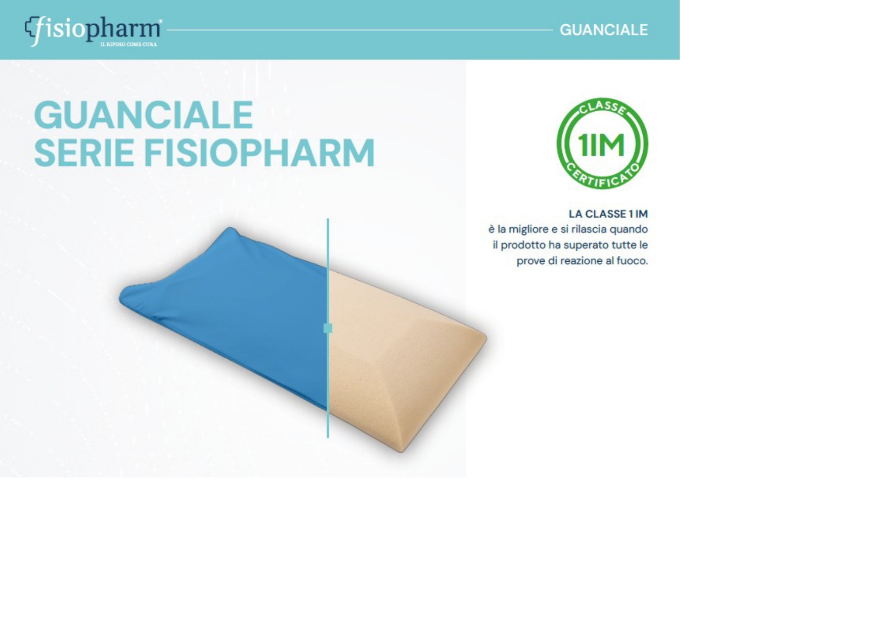 GUANCIALE SERIE FISIOPHARM