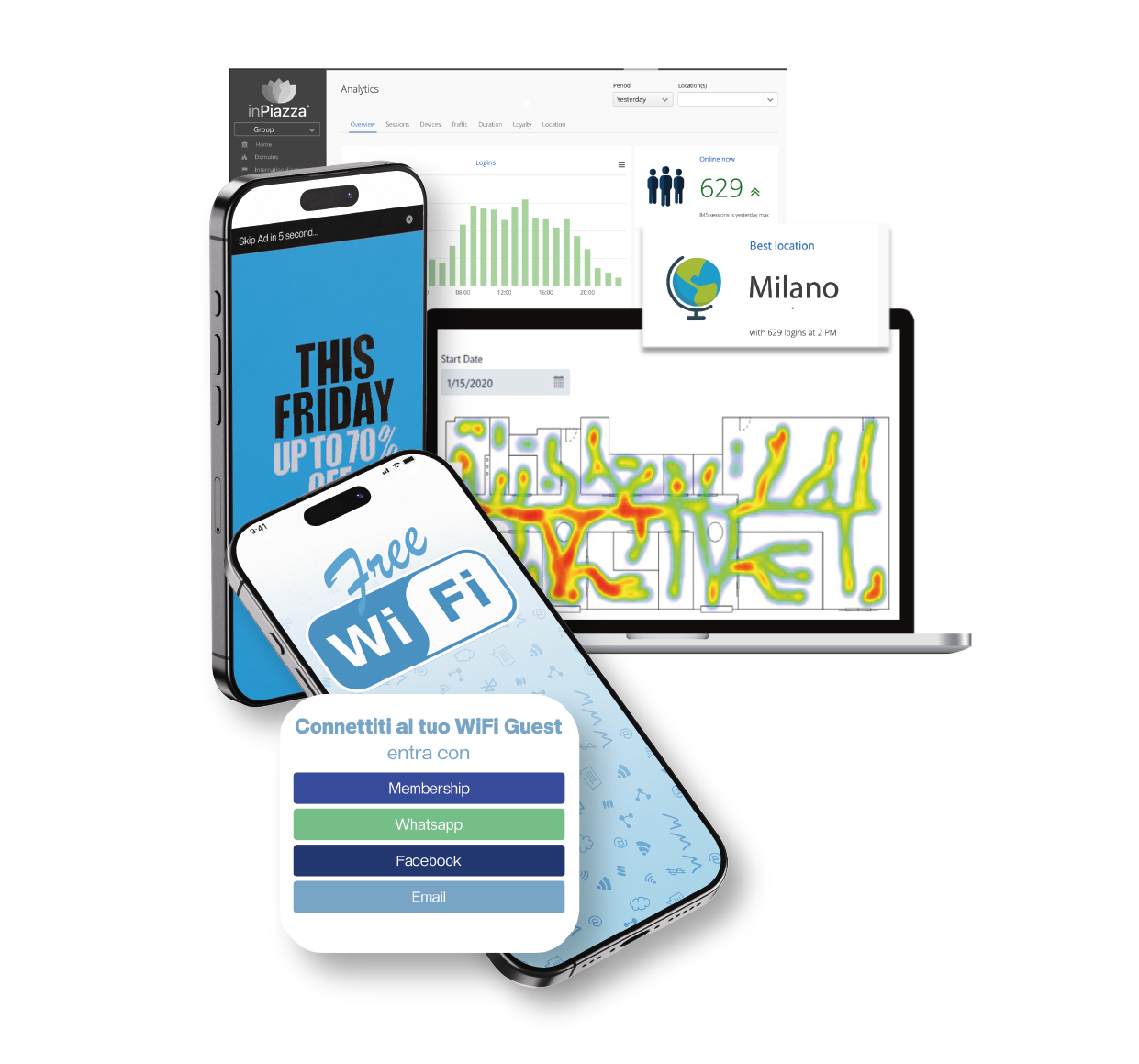 Guest WiFi inPiazza