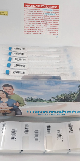 BRACCIALE IDENTIFICATIVO NEONATO "BEBE'"