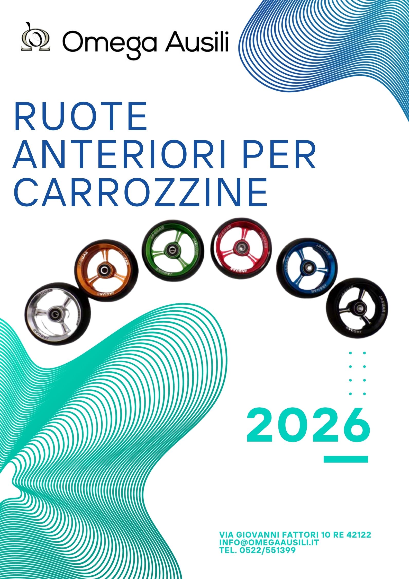 Ruote Anteriori per carrozzina